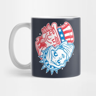 Yin and Yang of America Mug